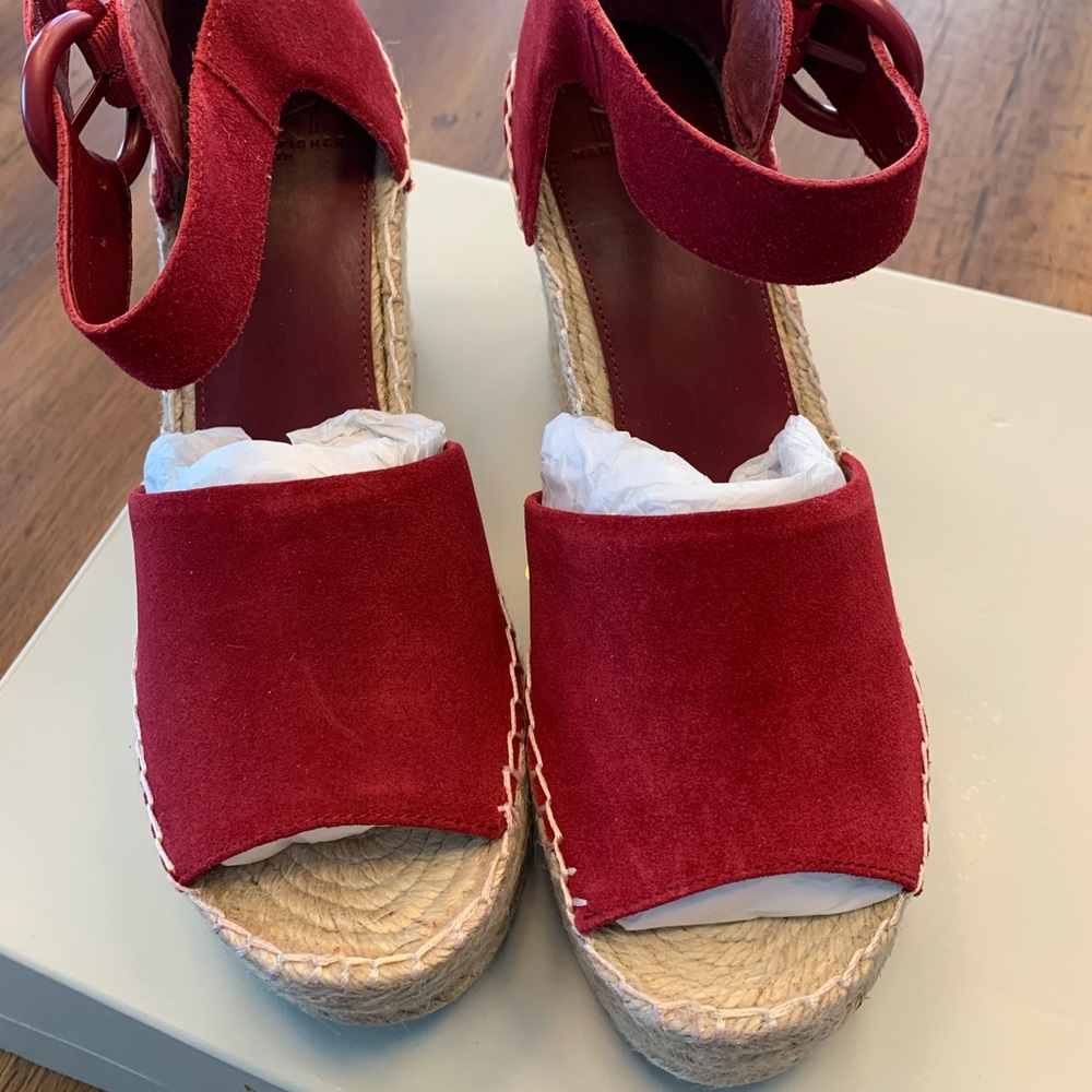 Marc Fisher Espadrille Platform Wedge